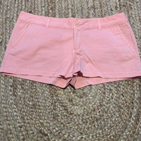 Mossimo Plus Size Pink Khaki Shorts - Picture 1 of 1